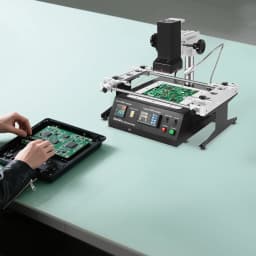 IR6500 BGA Rework Station, IR Welding Workstation Upper & Bottom Heating with USB Connect,for PCB Motherboard Repair
