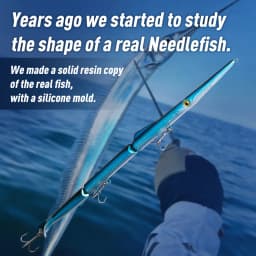 KINGDOM Jointed Pencil Lure Saltwater Fishing Bait, 255mm 33g Sinking Swimbait Hard Lure with Multi Jointed Body & Realistic Action, Long Casting Bait for Striped Bass Snook Tarpon Redfish