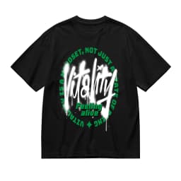 "Mindset Not Just A State Of Being" Letter Print Shirt, Trendy 90s Vintage Vibes T-Shirt, Unisex Gothic Streetwear Graphic Tee