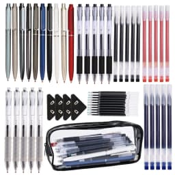 43/45pcs Writing Supplies Set for Women & Men, Back To School Supplies, Suit for Office and School Use, Perfect Gift for Back To School, Teacher's Day, Christmas, Thanksgiving