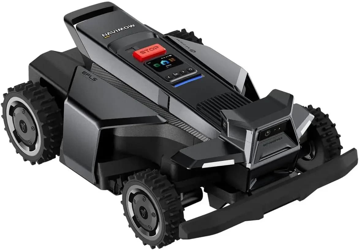 Segway Navimow X430 Robot Lawn Mower Wire Free, for up to 1 Acre, 4WD for 84% Slopes, Zero-Turn for Damage-Free Mowing, ORV-Tuned Lawnmower, MowMentum with 2 × 180W Motors,