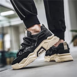 Men's shoes, all-season casual shoes, versatile thick-soled sports shoes, dad shoes