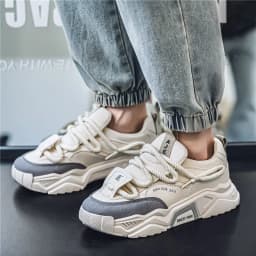 Men's shoes, all-season casual shoes, versatile thick-soled sports shoes, dad shoes