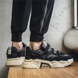 Men's shoes, all-season casual shoes, versatile thick-soled sports shoes, dad shoes