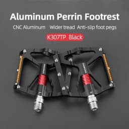 ROCKBROS Bicycle Pedals Alloy Bearings Cycling Pedals Platform Bike Flat Pedal Pedals Reflective Anti-slip MTB Bike Accessories