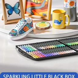 ENMY Acrylic Paint Markers Pen Soft Head Direct Liquid Graffiti Painting QuickDry Pigments Art Supplies for Felt