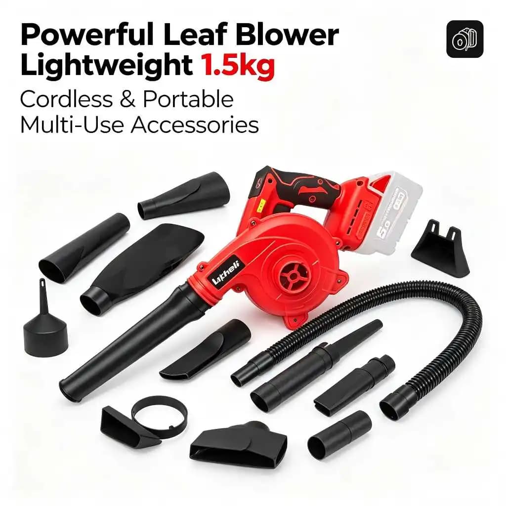 Cross-border powerful handheld blower industrial blower, small and strong, for dusting, with strong wind, suitable for both wet and dry use