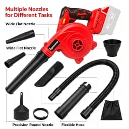 Cross-border powerful handheld blower industrial blower, small and strong, for dusting, with strong wind, suitable for both wet and dry use
