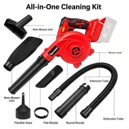 Cross-border powerful handheld blower industrial blower, small and strong, for dusting, with strong wind, suitable for both wet and dry use