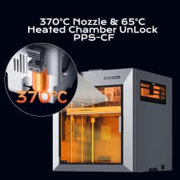QIDI Max4 Combo 3D Printer, 390×390×340mm Build Volume, 65℃ Heated Chamber | 370℃ Nozzle, Dual Z Lead Screws, Max 800mm/s High Speed, Auto-leveling, AI Camera, Polar Cooler Optional, Multi-materials