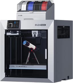 QIDI Max4 Combo 3D Printer, 390×390×340mm Build Volume, 65℃ Heated Chamber | 370℃ Nozzle, Dual Z Lead Screws, Max 800mm/s High Speed, Auto-leveling, AI Camera, Polar Cooler Optional, Multi-materials