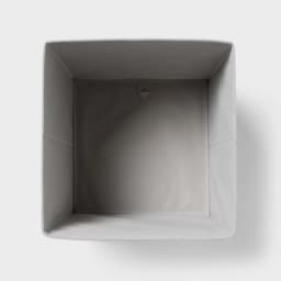 Corduroy Gray Fabric Decorative Storage Bin 11''x10.5'' Home Organization Bin for Toys Clothes And More