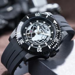 Deesio Upgrade Men's Casual Fashion Automatic Self-Winding Mechanical Wristwatch Luminous Water Resistant Stainless Steel Band Classic Business Dress Round Dial Luxury Elegant Watches Gift for Him Mens Automatic Watch Personalized 100M Water Resistant