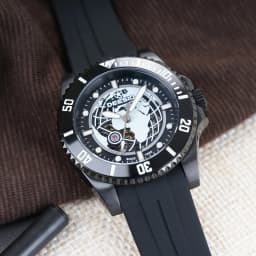 Deesio Upgrade Men's Casual Fashion Automatic Self-Winding Mechanical Wristwatch Luminous Water Resistant Stainless Steel Band Classic Business Dress Round Dial Luxury Elegant Watches Gift for Him Mens Automatic Watch Personalized 100M Water Resistant