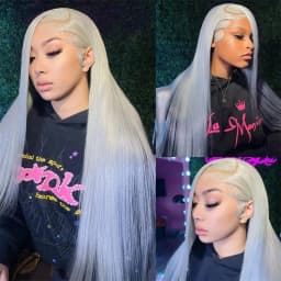 Mint Green Colored Body Wave Human Hair Wigs 13×6 HD Lace Frontal Wig Pre Plucked 180% 210% Density Vietnamese Raw Human Hair Wigs For Women