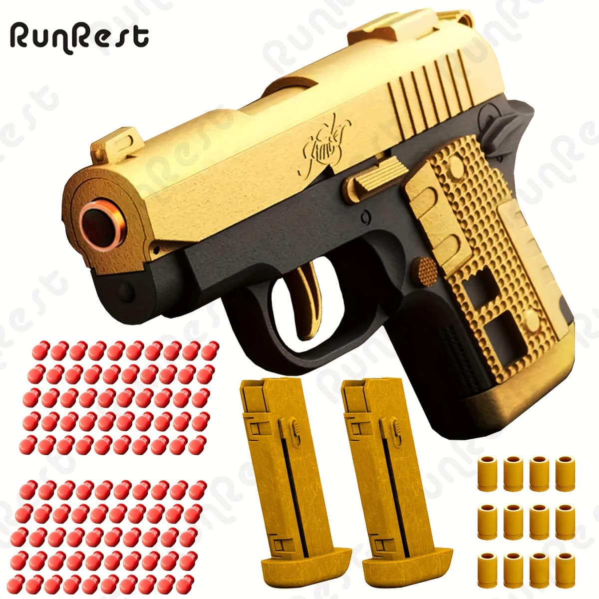 Soft Bullet Gun Toy Pistol New Toy Gun Pistol Hollow Hanging Machine, Toy Foam Blaster, Outdoor Sports Shooting Game