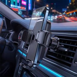 Car Phone Holder | Dedicated Car Navigation Mobile Stand, 360° Rotatable Multi-angle Adjustable Anti-shake And Anti-slip, Three-in-one For Dashboard Vent, Universal For All Car Models, Compatible With Apple, Huawei, Xiaomi, Samsung Phones