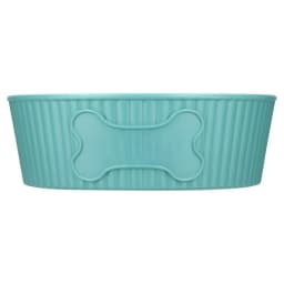 Large 7.5-Cup Woof Pet Bowl, Teal