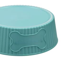 Large 7.5-Cup Woof Pet Bowl, Teal
