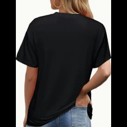 Women Crew Neck Short Sleeve T‑Shirt Funny You Are A Fan Quote Graphic Print Casual Sassy Trendy Everyday Basic Tee Top