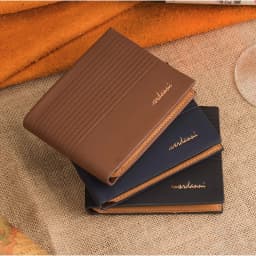 Men's Bifold Leather Credit ID Card Holder Wallet Billfold Purse Clutch Billfold,Genuine leather men's wallet, genuine leather men's short wallet, black wallet, foldable genuine leather credit card/ID card clip, luxury business foldable wallet