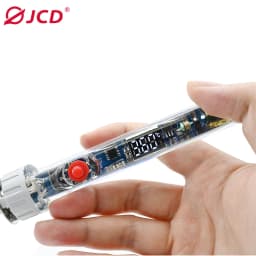 P907 Transparent Electric Soldering Iron Kit 100W 110V/220V Adjustable Temperature LCD Digital Display Welding Repair Tool