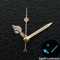 Silver/Gold/Rose Gold Watch Hands Green Cyan Luminous Fit NH35 NH36 Watches Movement Accessory Part