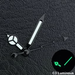 Silver/Gold/Rose Gold Watch Hands Green Cyan Luminous Fit NH35 NH36 Watches Movement Accessory Part