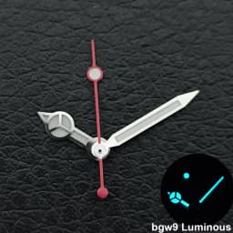 Silver/Gold/Rose Gold Watch Hands Green Cyan Luminous Fit NH35 NH36 Watches Movement Accessory Part