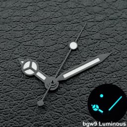 Silver/Gold/Rose Gold Watch Hands Green Cyan Luminous Fit NH35 NH36 Watches Movement Accessory Part