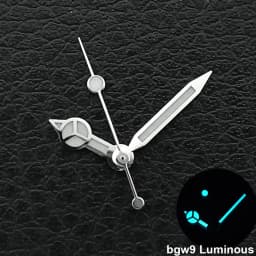 Silver/Gold/Rose Gold Watch Hands Green Cyan Luminous Fit NH35 NH36 Watches Movement Accessory Part
