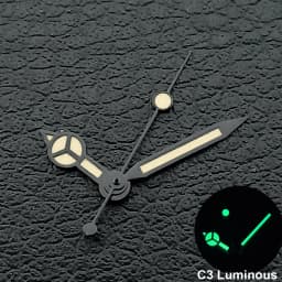 Silver/Gold/Rose Gold Watch Hands Green Cyan Luminous Fit NH35 NH36 Watches Movement Accessory Part