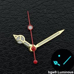 Silver/Gold/Rose Gold Watch Hands Green Cyan Luminous Fit NH35 NH36 Watches Movement Accessory Part