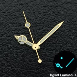 Silver/Gold/Rose Gold Watch Hands Green Cyan Luminous Fit NH35 NH36 Watches Movement Accessory Part