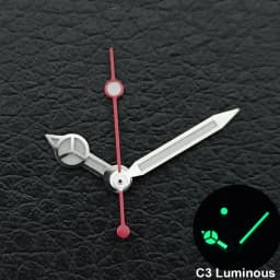 Silver/Gold/Rose Gold Watch Hands Green Cyan Luminous Fit NH35 NH36 Watches Movement Accessory Part