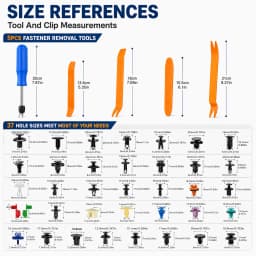 1180+115+9Pcs Auto Plastic Retainer Clips Kit 23 Sizes Car Fastener Rivet Bumper Door Trim Panel Clips with Disassembly Tools Gloves Universal for VW Audi Mercedes BMW Peugeot Citroen Fiat Renault European Vehicles