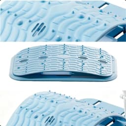 Waist Massager Lumbar Support Massager Pillow Inflatable Adjustable Height 10 Magnetic 40 Massage Points Waist Pillow for Bed Lower Back Home