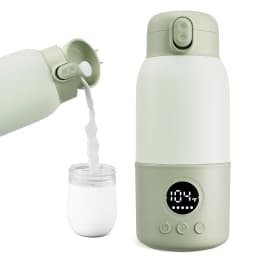 YKV 380ml Electric Heating Thermos Cup USB Charging 316 Stainless Steel Portable Baby Milk Warmer Constant Temperature Travel Water Bottle