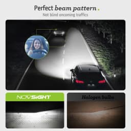 NOVSIGHT N67EP Series LED Car Headlight Bulbs H11 H8 H9 Canbus Car Lamp 6500K 140W 55000LM Super Bright For Universal Auto Model