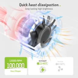 NOVSIGHT N67EP Series LED Car Headlight Bulbs H11 H8 H9 Canbus Car Lamp 6500K 140W 55000LM Super Bright For Universal Auto Model