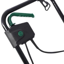 2-in-1 Garden Dethatcher and Scarifier 13 Inch Powerful Electric Lawn Dethatcher Mower, Hand Push Lawn Mower, Electric Home Lawn Mower 12AMP motor