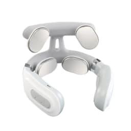 4‑Heads Adjustable Neck Massager USB Rechargeable with Heating Function & Breathing Light for Neck Pain Relief Muscle Relaxation