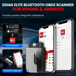 2026 New KINGBOLEN Ediag Elite Lifetime Free Car Diagnostic Tools All System 15 Resets Bi-directional Test Auto Scanner OBD2