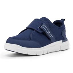 FitVille Diabetic Shoes for Men Extra Wide, Hook and Loop Walking Shoes for Elderly for Swollen Feet Foot Pain Relief Neuropathy - EasyTop V10