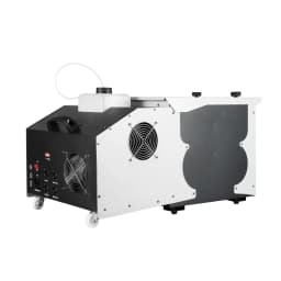 3000W Low‑Lying Fog Machine Ground Smoke Effect Machine Remote & DMX512 Control 110V Stage Fogger for Wedding Party Disco DJ Performance with Wheels