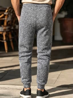 Men Sweatpants Y2K Street Style Loose Straight Leg Fashion Casual Trousers Stretchy Fabric Anti-Wrinkle Easy Care Daily Wear Pants