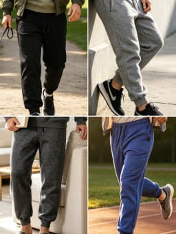 Men Sweatpants Y2K Street Style Loose Straight Leg Fashion Casual Trousers Stretchy Fabric Anti-Wrinkle Easy Care Daily Wear Pants