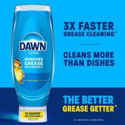 Dish Soap Liquid Apple Blossom 22 Fl oz Easy Squeeze Upside down Bottle Cuts Grease and Cleans Dishes