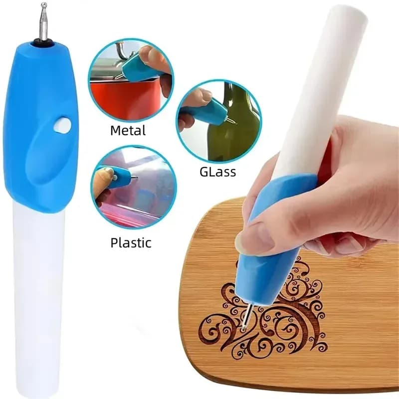 Mini wireless engraving pen pen name writing engraving tool for crafts and DIY
