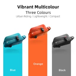 Rhinowalk Bike Top Tube Bag With Magnetic Flap&Dial Closure System Waterproof For MTB Road Gravel Bike Bikepacking Cycling
